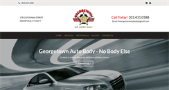 Desktop Screenshot of georgetownautobody.com